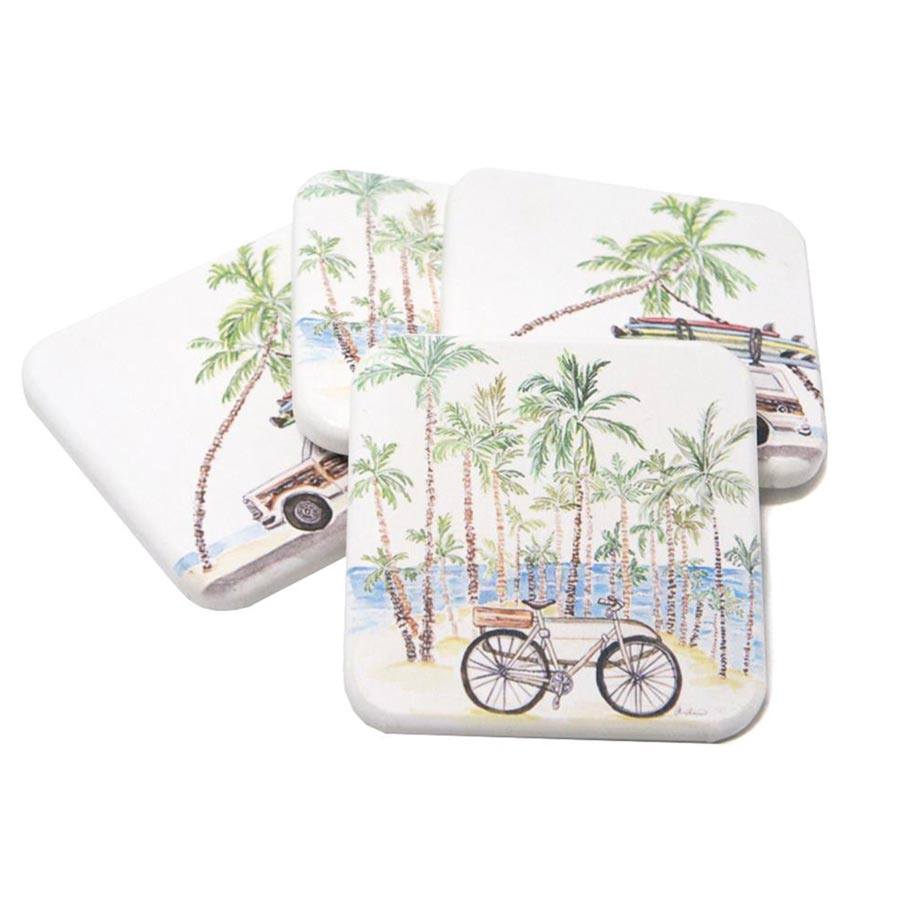 Stoneleigh & Roberson Vacation Coaster Set | Koop.co.nz