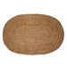 Garcia Jute Braided Oval Doormat - Brown | Koop.co.nz