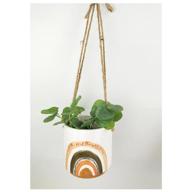 Urban Products Woodstock Hanging Planter - Let The Good Thoughts Grow | Koop.co.nz