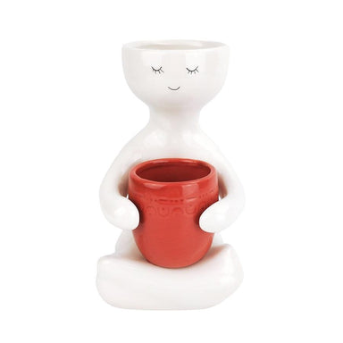 Urban Products Person Holding Pot Planter - Berry (20cm) | Koop.co.nz