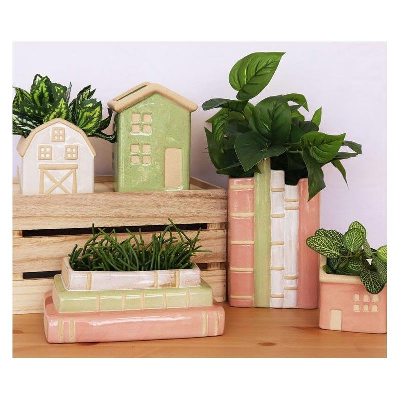 Urban Products Aspen House Planter - Pink | Koop.co.nz