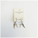 Lindi Kingi Cross & Feather Sleeper Earrings - Silver | Koop.co.nz