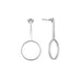 Republic Road Illuminate Clarity Earrings - Silver | Koop.co.nz
