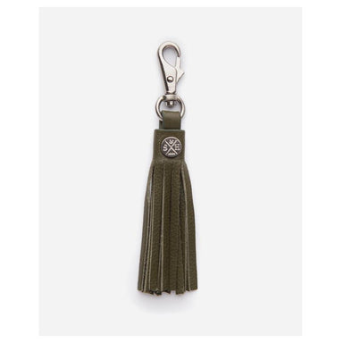 Stitch & Hide Leather Bag Tassel - Olive | Koop.co.nz