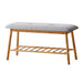 L.T. Williams Bamboo Bench With Rack | Koop.co.nz