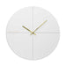 One Six Eight Liam White Clock (40cm) | Koop.co.nz