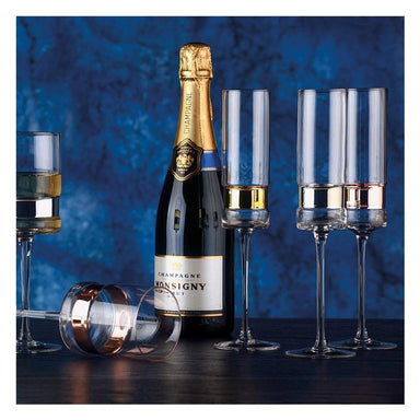 Anton Studio Soho Champagne Flute Set (2pc) - Silver | Koop.co.nz