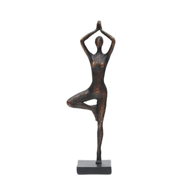 Le Forge Yoga Lady Sculpture - Standing Pose | Koop.co.nz