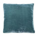 Le Forge Crushed Velvet Cushion - Aqua (50cm) | Koop.co.nz