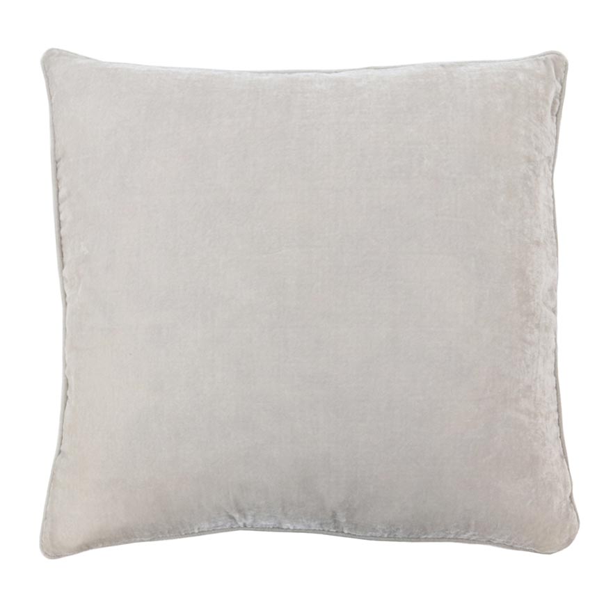 Le Forge Crushed Velvet Cushion - Pearl (50cm) | Koop.co.nz
