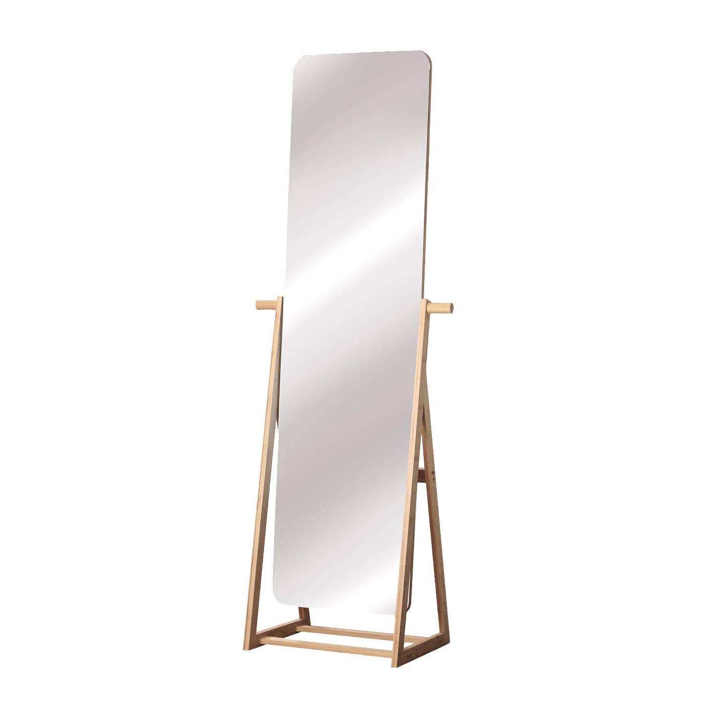 L.T. Williams Freestanding Bamboo Mirror | Koop.co.nz