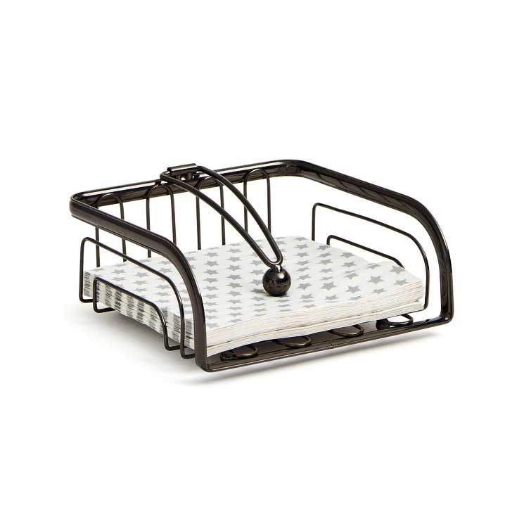 L.T. Williams Black Onyx Napkin Holder | Koop.co.nz