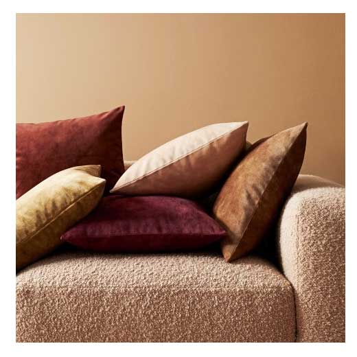 Weave Ava Cushion - Madder (50cm) | Koop.co.nz