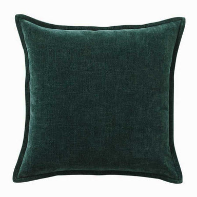 Weave Velvet Nova Cushion – Evergreen (50cm) | Koop.co.nz