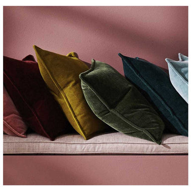 Weave Velvet Nova Cushion – Evergreen (50cm) | Koop.co.nz