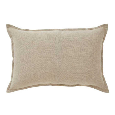 Weave Como Lumbar Linen Cushion - Linen | Koop.co.nz