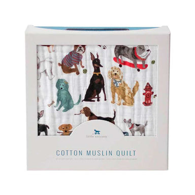 Little Unicorn Cotton Muslin Quilt – Woof | Koop.co.nz