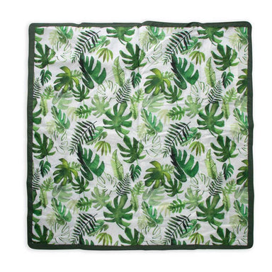 Little Unicorn Outdoor Blanket – Tropical Leaf (5x5) | Koop.co.nz