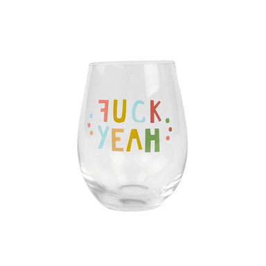 Urban Products Stemless Wine Glass - F*ck Yeah | Koop.co.nz