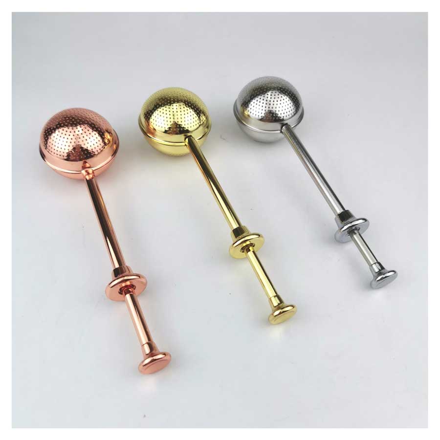 Tea Popper Better Tea Co. Teapop Tea Infuser Gold - Tea Infuser Stick NZ | KOOP ...