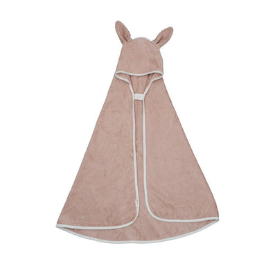 Fabelab Baby Hooded Towel – Rose Bunny | Koop.co.nz