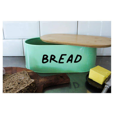 Moana Road Enamel Bread Bin - Green | Koop.co.nz