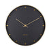 Karlsson Petite Wall Clock – Black (27.5cm) | Koop.co.nz