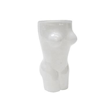 Le Forge Sienna Nude Vase - Frosted White (16.5cm) | Koop.co.nz