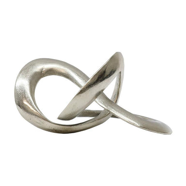 Le Forge Aluminium Silver Knot Sculpture | Koop.co.nz