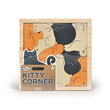 Fred Kitty Corner Wood Puzzle | Koop.co.nz