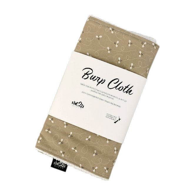 Me2U Gifts Burp Cloth – Bees | Koop.co.nz