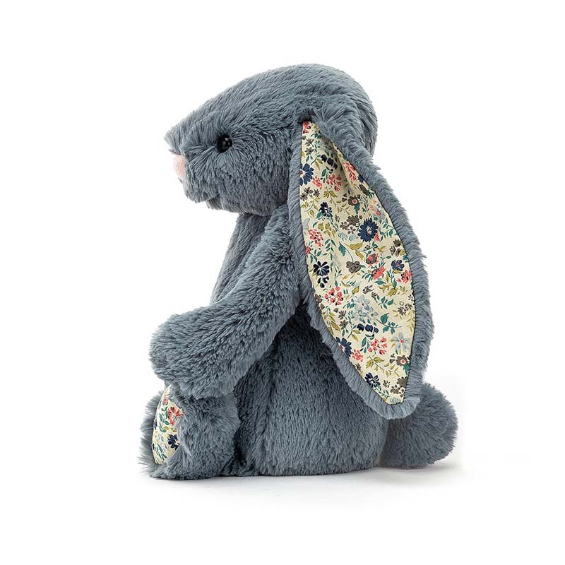 Jellycat Blossom Dusky Blue Bunny - Small | Koop.co.nz