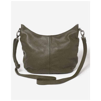 Stitch & Hide Leather Frankie Bag - Olive | Koop.co.nz