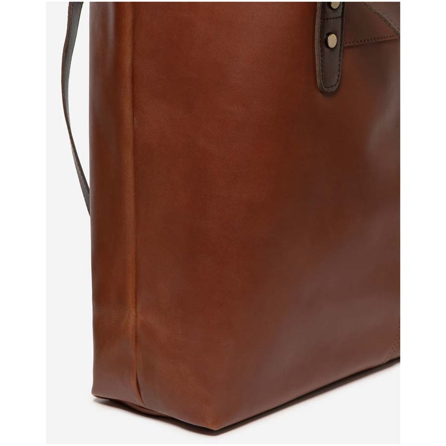 Stitch & Hide Leather Emma Tote Shoulder Bag - Maple | Koop.co.nz