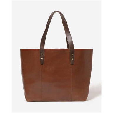 Stitch & Hide Leather Emma Tote Shoulder Bag - Maple | Koop.co.nz