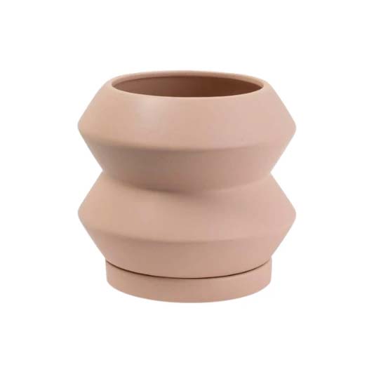 Potted Hanover Planter Small - Peach | Koop.co.nz
