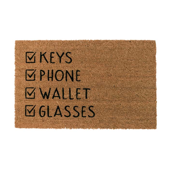 Garcia Checklist Doormat Cool Doormats NZ KOOP — Koop