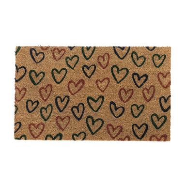 Garcia Hearts Doormat | Koop.co.nz