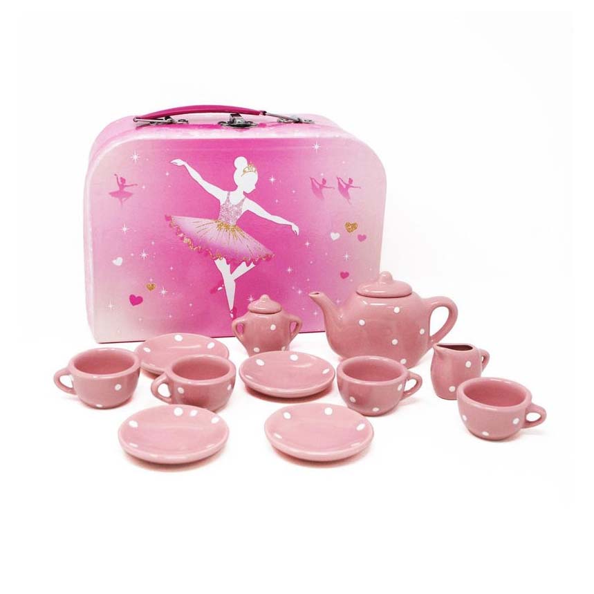 Pink Poppy Porcelain Tea Set | Koop.co.nz