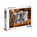 Clementoni Two Grey Kittens Jigsaw Puzzle (500pc) | Koop.co.nz