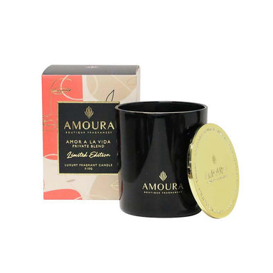 Amoura Luxury Fragrant Candle - Amor A La Vida | Koop.co.nz