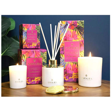 Amoura Luxury Fragrant Candle - Passionflower & King Coconut | Koop.co.nz
