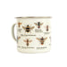Gift Republic Enamel Bee Mug | Koop.co.nz