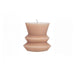 Amalfi Totem Unscented Candle - Blush Pink (7.5cm) | Koop.co.nz