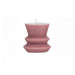 Amalfi Totem Unscented Candle - Rose Pink (7.5cm) | Koop.co.nz