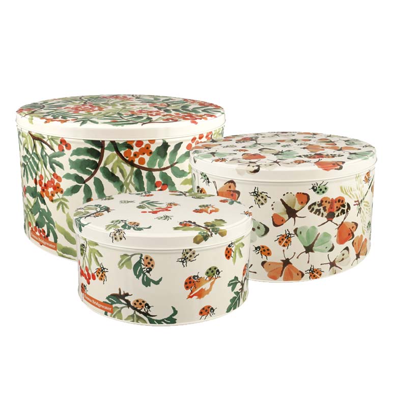 Emma Bridgewater All Creatures Great & Small Cake Tin Set/3 Cake