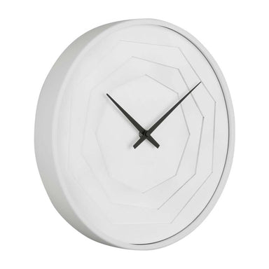 Karlsson Layered Origami Wall Clock – White (30cm) | Koop.co.nz