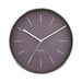 Karlsson Minimal Wall Clock - Dark Purple (27.5cm) | Koop.co.nz