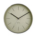 Karlsson Minimal Wall Clock - Olive Green (27.5cm) | Koop.co.nz