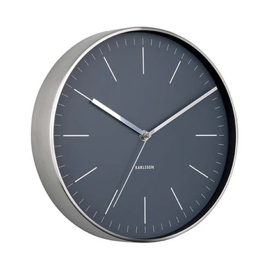 Karlsson Minimal Wall Clock - Jeans Blue (27.5cm) | Koop.co.nz